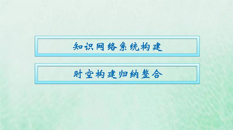 部编版高中历史必修上册第一单元从中华文明起源到秦汉统一多民族封建国家的建立与巩固单元整合课件02