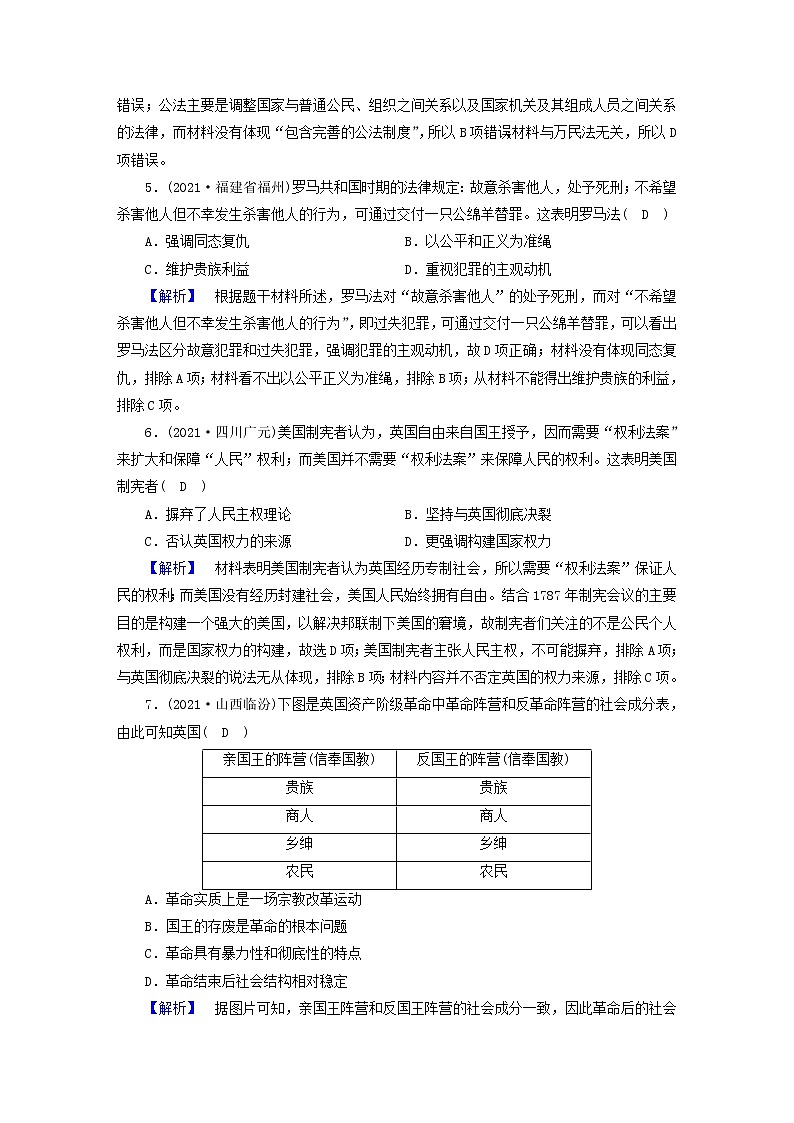 高考历史二轮复习高分达标练17含解析第2页