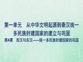 部编版高中历史必修上册第一单元从中华文明起源到秦汉统一多民族封建国家的建立与巩固第4课西汉与东汉__统一多民族封建国家的巩固课件