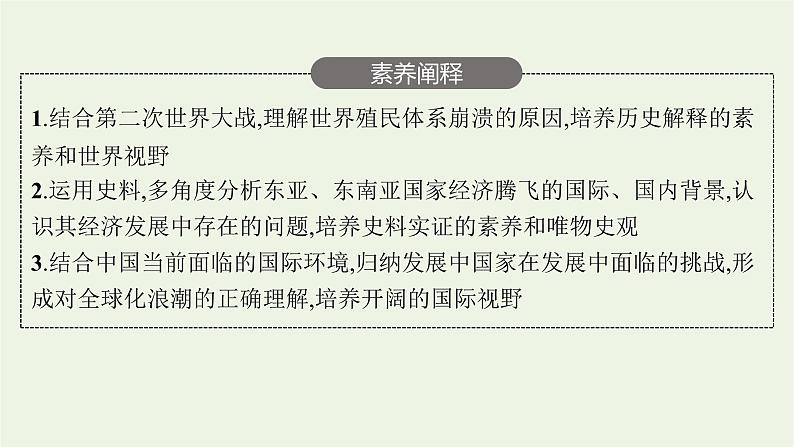 部编版高中历史必修下册第八单元20世纪下半叶世界的新变化第21课世界殖民体系的瓦解与新兴国家的发展课件第4页