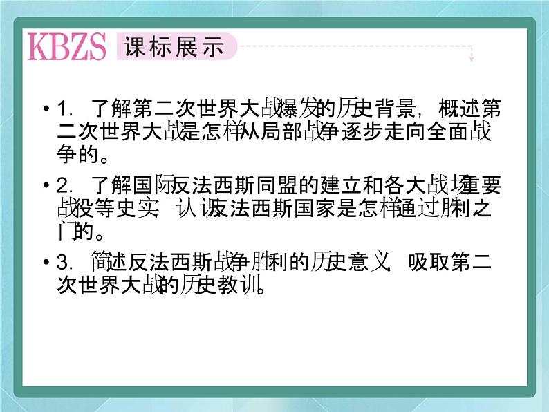 第三单元《第二次世界大战》复习课件（岳麓版历史选修3）02