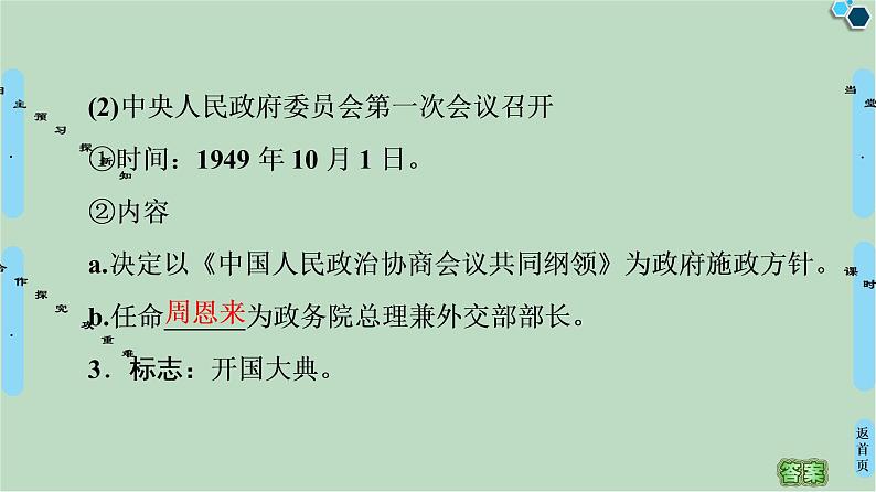 第3单元 第11课 中华人民共和国的民主政治制度-高中历史必修1同步课件PPT(北师大版)第6页