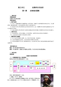 高中历史人教版 (新课标)选修1 历史上重大改革回眸第三单元 北魏孝文帝改革1 改革迫在眉睫教案