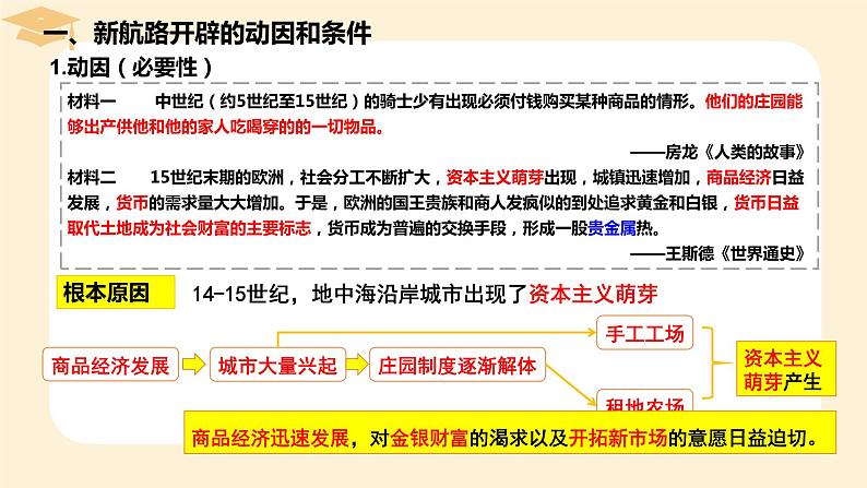 第6课 全球航路的开辟 课件--2021-2022学年高中历史统编版（2019）必修中外历史纲要下册05