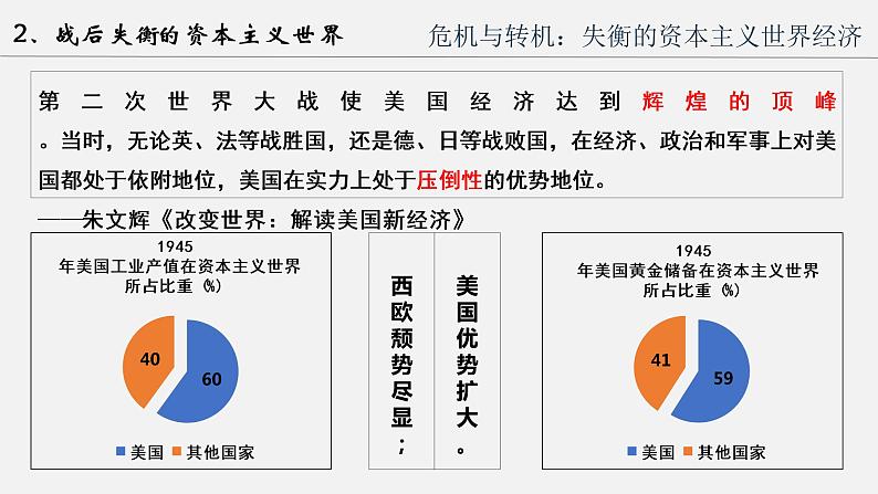 部编高中历史必修中外纲要下第九单元第22课 世界多极化与经济全球化（2020版）课件第7页