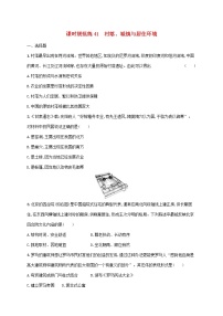 广东专用2023年历史高考一轮复习课时规范练41村落城镇与居住环境含解析统编版