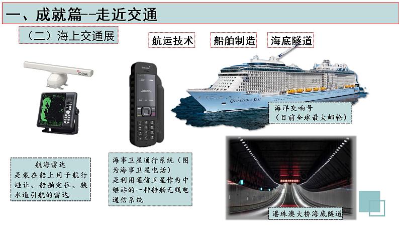 高中历史 选择性必修二 现代交通运输的新变化  课件第7页