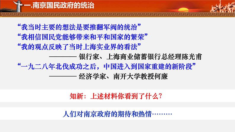 高中历史 南京国民政府的统治和中国共产党开辟革命新道路 课件第7页