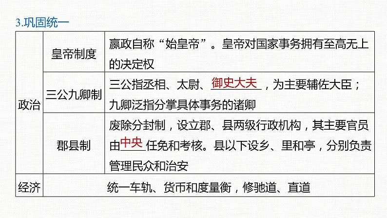 2022-2023学年部编版历史必 修中外历史纲要（上） 第3课　秦统一多民族封建国家的建立  课件（38张PPT）第7页