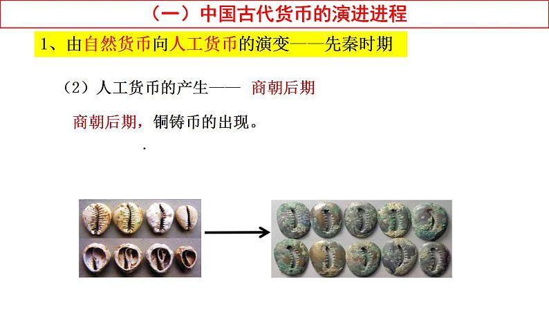 2021-2022学年高中历史统编版（2019）选择性必修一第15课 货币的使用与世界货币体系的形成 课件第4页