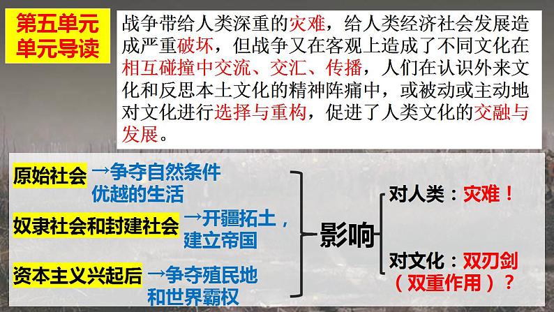 2021-2022学年高中历史统编版（2019）选择性必修3第11课  古代战争与地域文化的演变 课件第2页