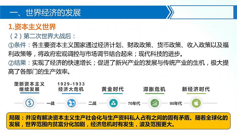 人教统编版历史选择性必修二 第9课 20世纪以来人类的经济与生活 课件07