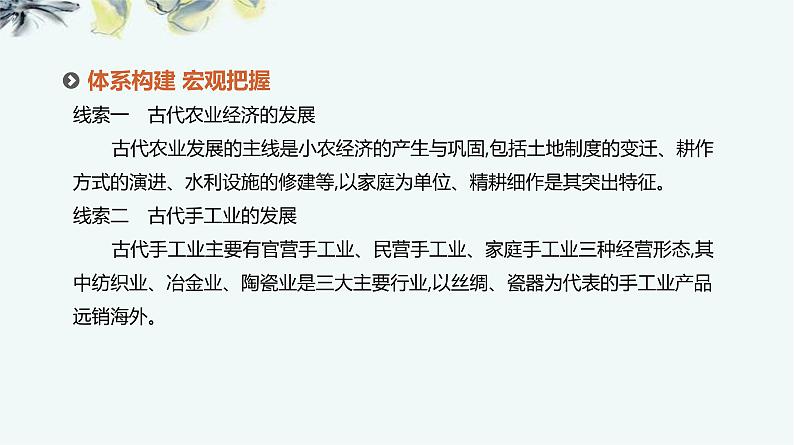 人教版高考历史二轮复习专题2-古代中国经济的基本结构和特点课件第3页