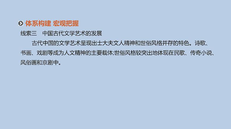 人教版高考历史二轮复习专题3-古代中国传统文化主流思想的演变与科技文艺课件04