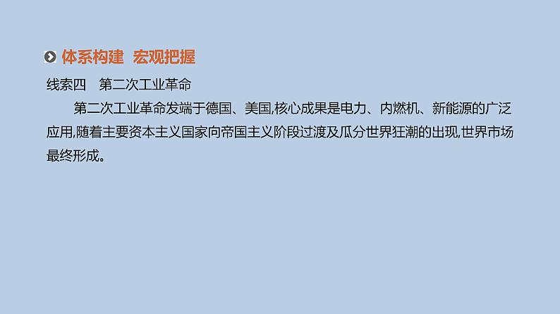 人教版高考历史二轮复习专题5-资本主义世界市场的形成与发展课件第4页