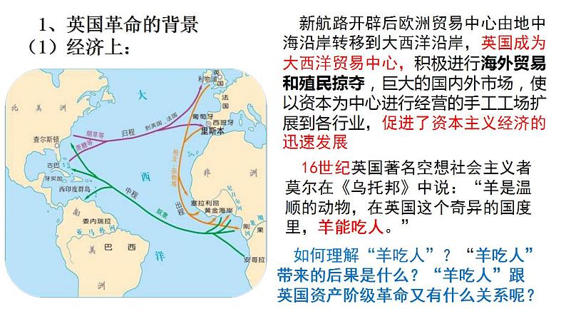 2022-2023学年高中历史统编版（2019）必修中外历史纲要下册第9课 资产阶级革命与资本主义制度的确立 课件05