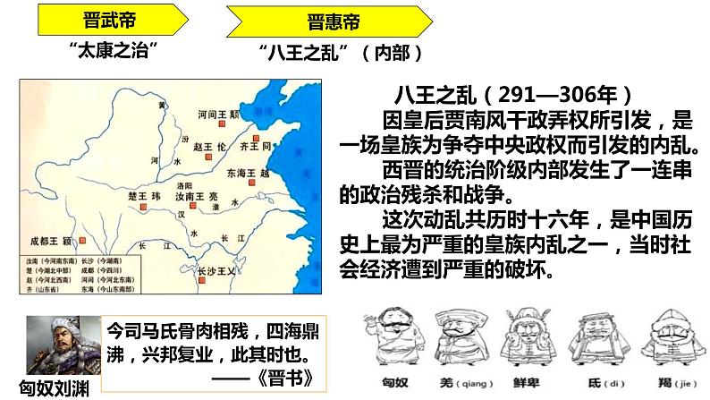 部编版中外历史纲要上第5课《三国两晋南北朝的政权更迭与民族交融》PPT第4页