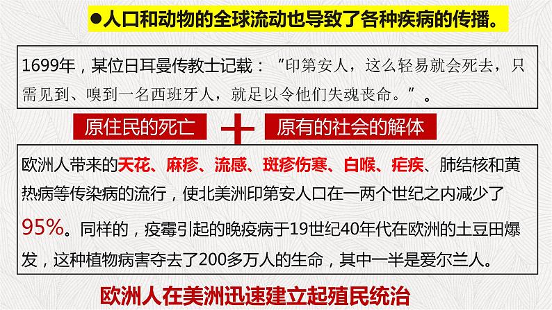 2021-2022学年高中历史统编版2019必修中外历史纲要下册第7课  全球联系的初步建立与世界格局的演变 课件05