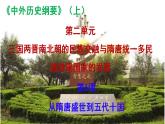2022-2023学年高中历史统编版（2019）必修中外历史纲要上册第6课 从隋唐盛世到五代十国 课件