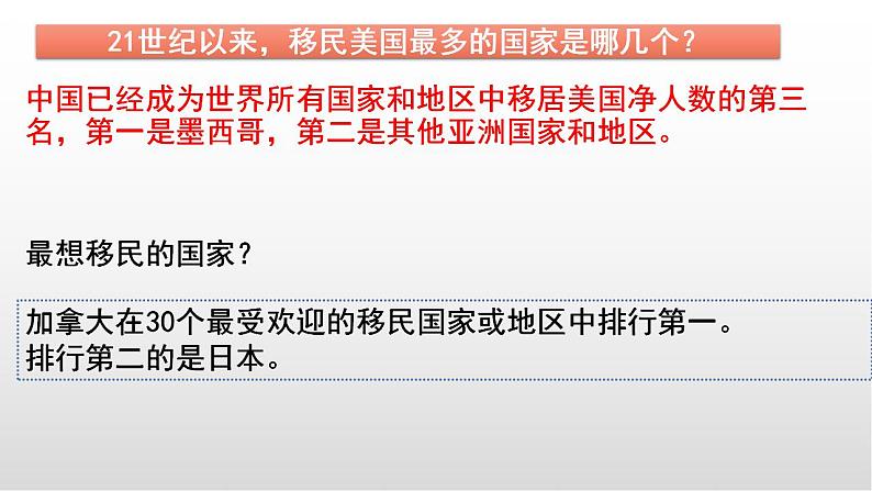 2021-2022学年统编版（2019）高中历史选择性必修三第8课 现代社会的移民和多元文化 课件第2页