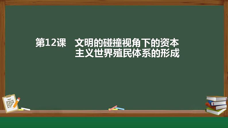 2021-2022学年高一下学期统编版（2019）必修中外历史纲要下第12课《资本主义世界殖民体系的形成》教学课件第1页