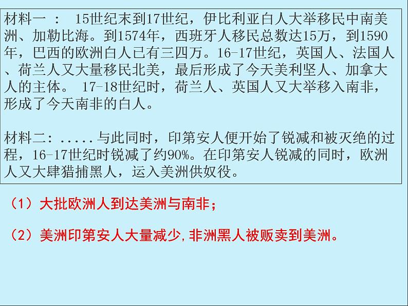 2021-2022学年高中历史统编版（2019）必修中外历史纲要下册第7课 全球联系的初步建立与世界格局的演变 课件第5页