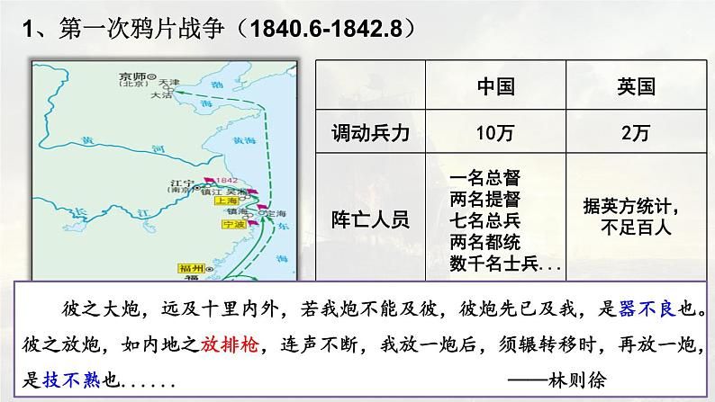 2022-2023学年高中历史统编版（2019）必修中外历史纲要上册第16课 两次鸦片战争 课件第8页