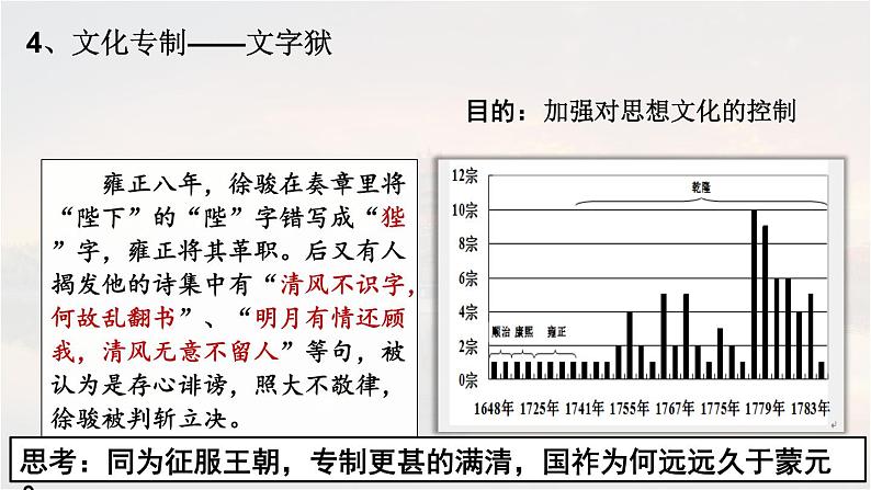 2022-2023学年高中历史统编版2019必修中外历史纲要上册第14课 清朝前中期的鼎盛与危机 课件第7页