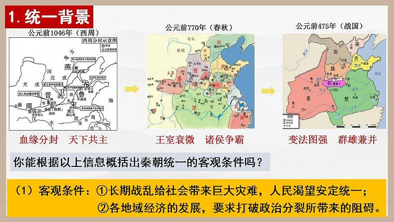 2022-2023学年高中历史统编版（2019）必修中外历史纲要上册第3课 秦统一多民族封建国家的建立 课件第4页