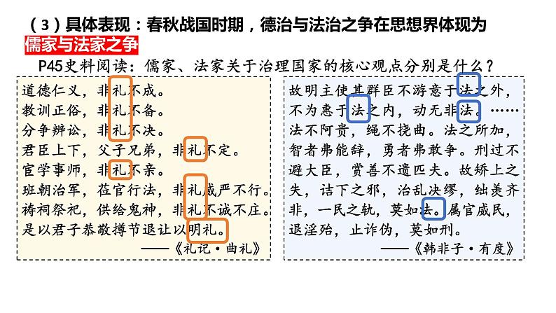 2022-2023学年高中历史统编版（2019）选择性必修一第8课 中国古代的法治与教化 课件06