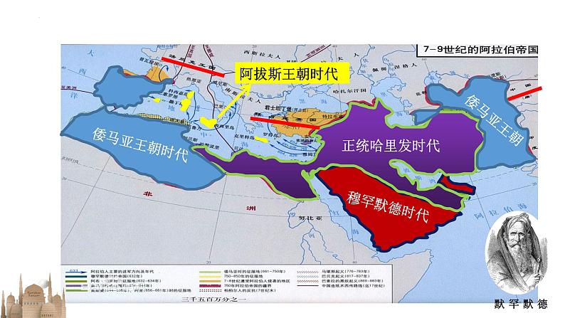 2021-2022学年高中历史统编版2019必修中外历史纲要下册第4课   中古时期的亚洲 课件第5页