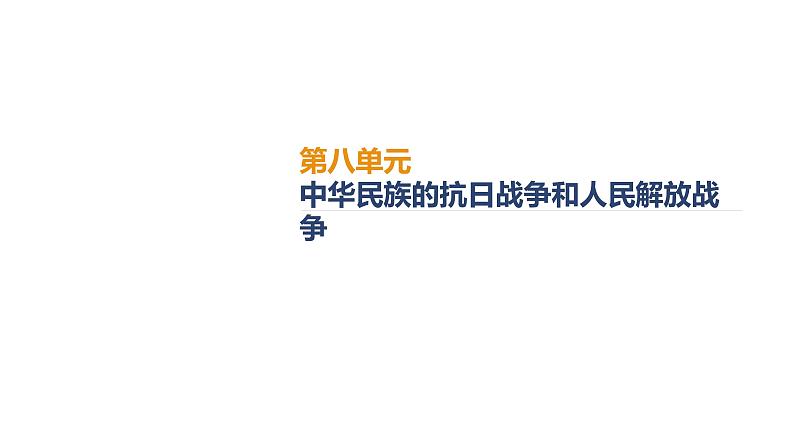 高中历史必修上 第八单元《本单元综合与测试》多媒体精品课件第2页