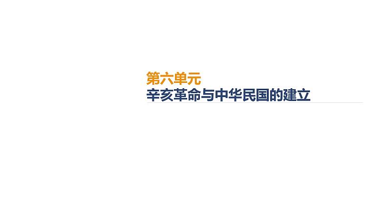 高中历史必修上 第六单元《本单元综合与测试》获奖说课课件第1页