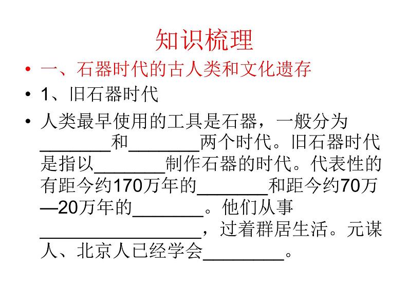 高中历史必修上 第一单元《本单元综合与测试》名师优质课课件第8页