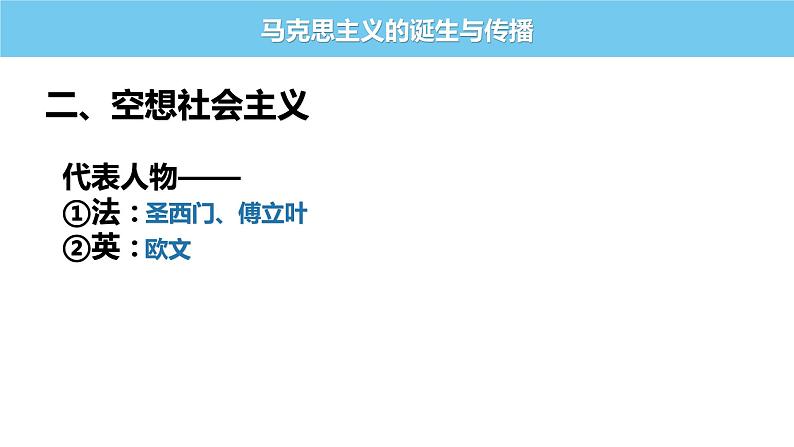 2021-2022学年高中历史统编版（2019）必修中外历史纲要下册第11课  马克思主义的诞生与传播  课件第7页