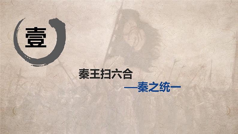 2022-2023学年高中历史统编版2019必修中外历史纲要上册第3课  秦统一多民族封建国家的建立 课件02