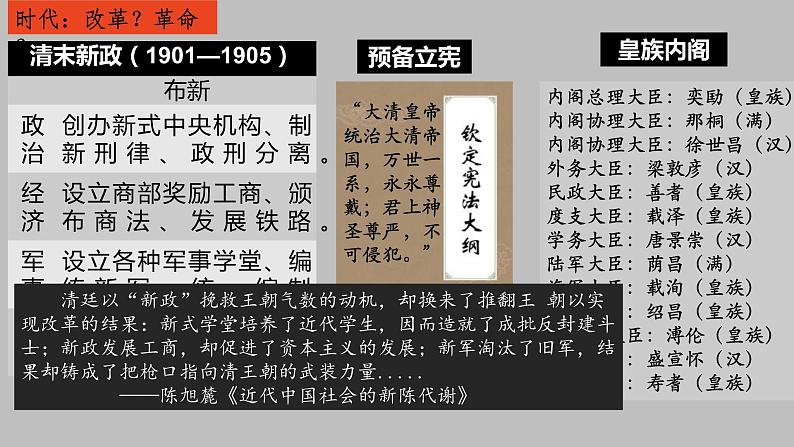 2022-2023学年统编版（2019）高中历史必修中外历史纲要上册第19课 辛亥革命 课件05