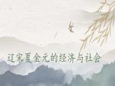 2022-2023学年统编版（2019）高中历史必修中外历史纲要上册第11课辽宋夏金元的经济与社会课件