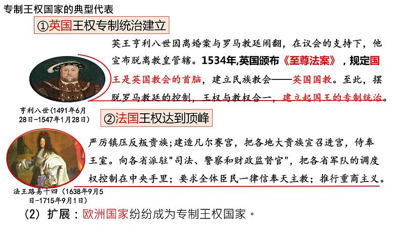 2022-2023学年高中历史统编版（2019）选择性必修一第12课 近代西方民族国家与国际法的发展 课件第5页