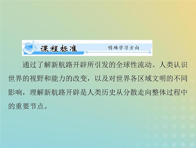 2023版新教材高考历史一轮总复习第三单元第6课全球航路的开辟课件部编版必修中外历史纲要下第2页