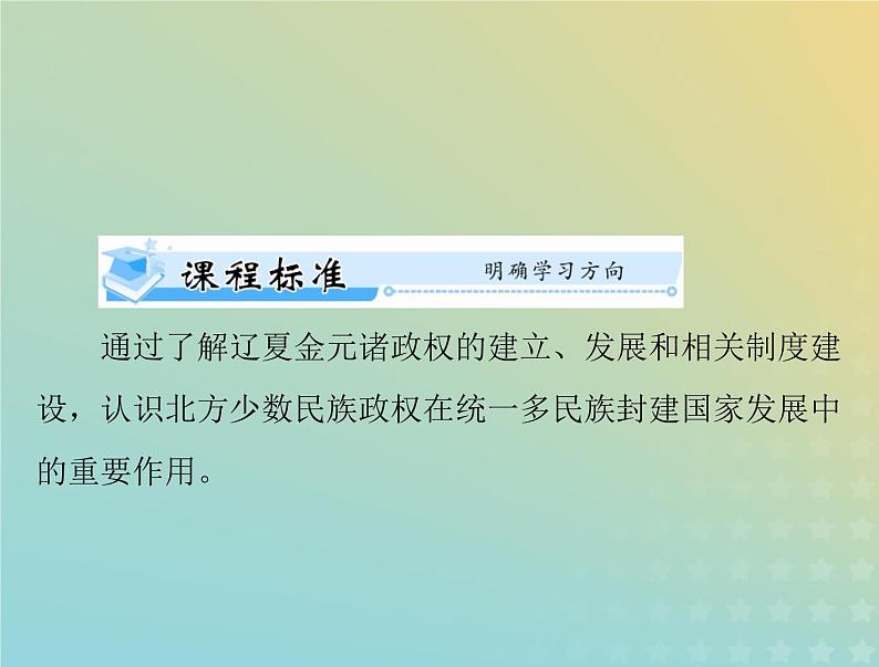 2023版新教材高考历史一轮总复习第三单元第10课辽夏金元的统治课件部编版必修中外历史纲要上02