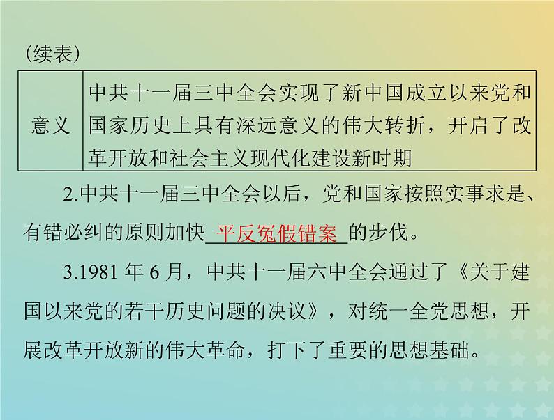 2023版新教材高考历史一轮总复习第十单元第28课中国特色社会主义道路的开辟与发展课件部编版必修中外历史纲要上05