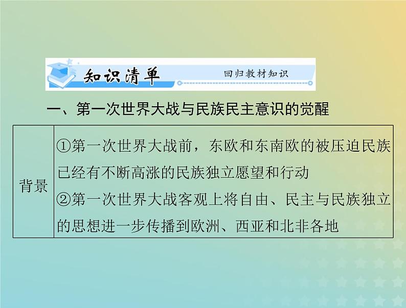 2023版新教材高考历史一轮总复习第五单元第13课现代战争与不同文化的碰撞和交流课件部编版选择性必修3第3页