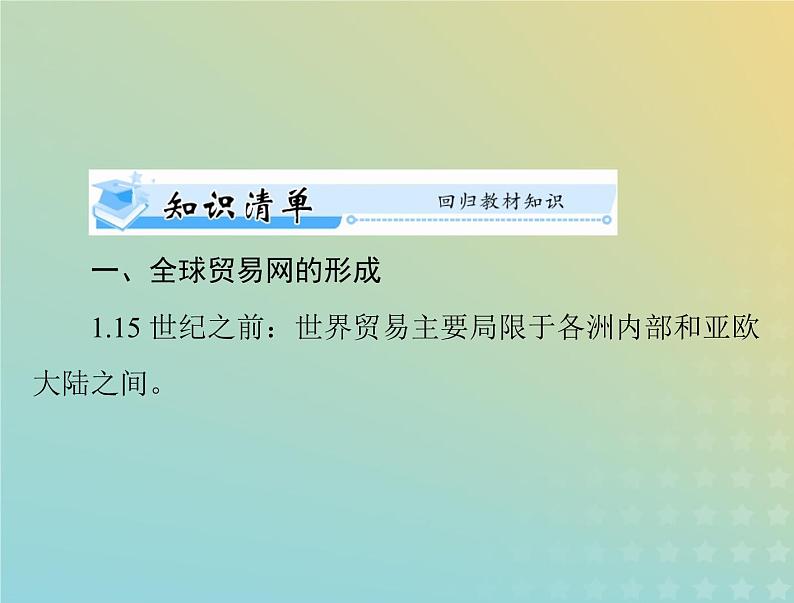 2023版新教材高考历史一轮总复习第四单元第10课近代以来的世界贸易与文化交流的扩展课件部编版选择性必修3第3页