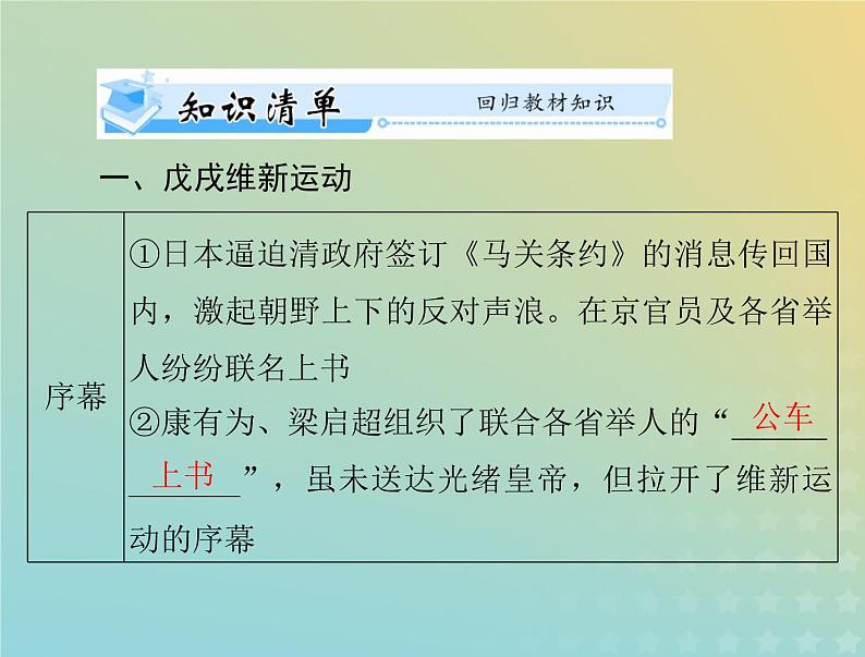 2023版新教材高考历史一轮总复习第五单元第18课挽救民族危亡的斗争课件部编版必修中外历史纲要上第3页