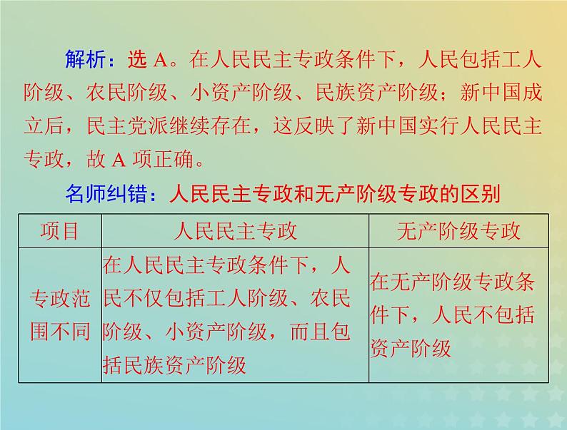 2023版新教材高考历史一轮总复习第九单元单元知识整合课件部编版必修中外历史纲要上第7页