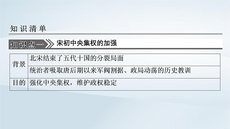 2023版新教材高考历史一轮总复习第三单元第6讲两宋的政治和军事及辽夏金元的统治课件08