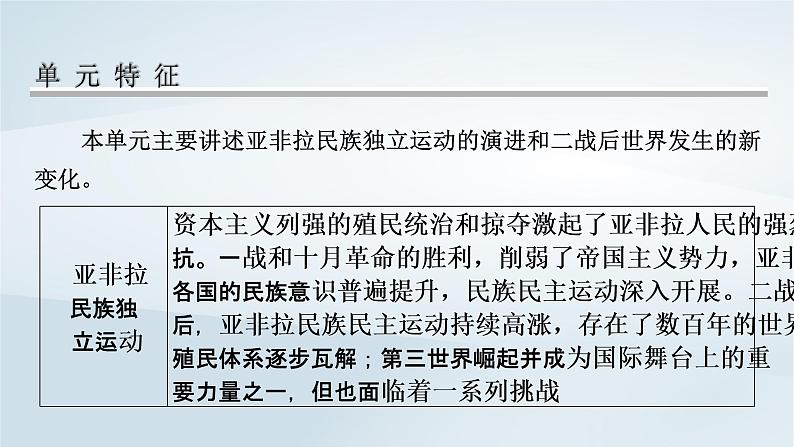 2023版新教材高考历史一轮总复习第十一单元第31讲冷战与国际格局的演变课件第4页