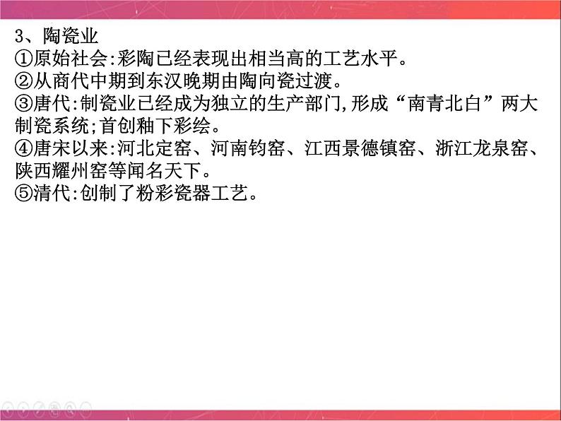 第15讲 农业的主要耕作方式、土地制度与手工业的发展（二）课件--2023届陕西省铜川市王益中学高三人民版历史必修2一轮复习08