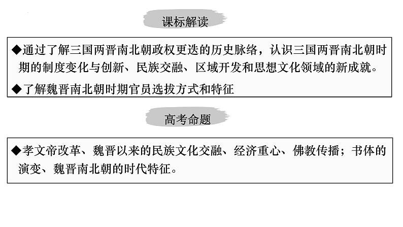 第4讲 魏晋南北朝的政权更迭、经济发展、民族交融 课件--2023届高三统编版历史一轮复习第4页